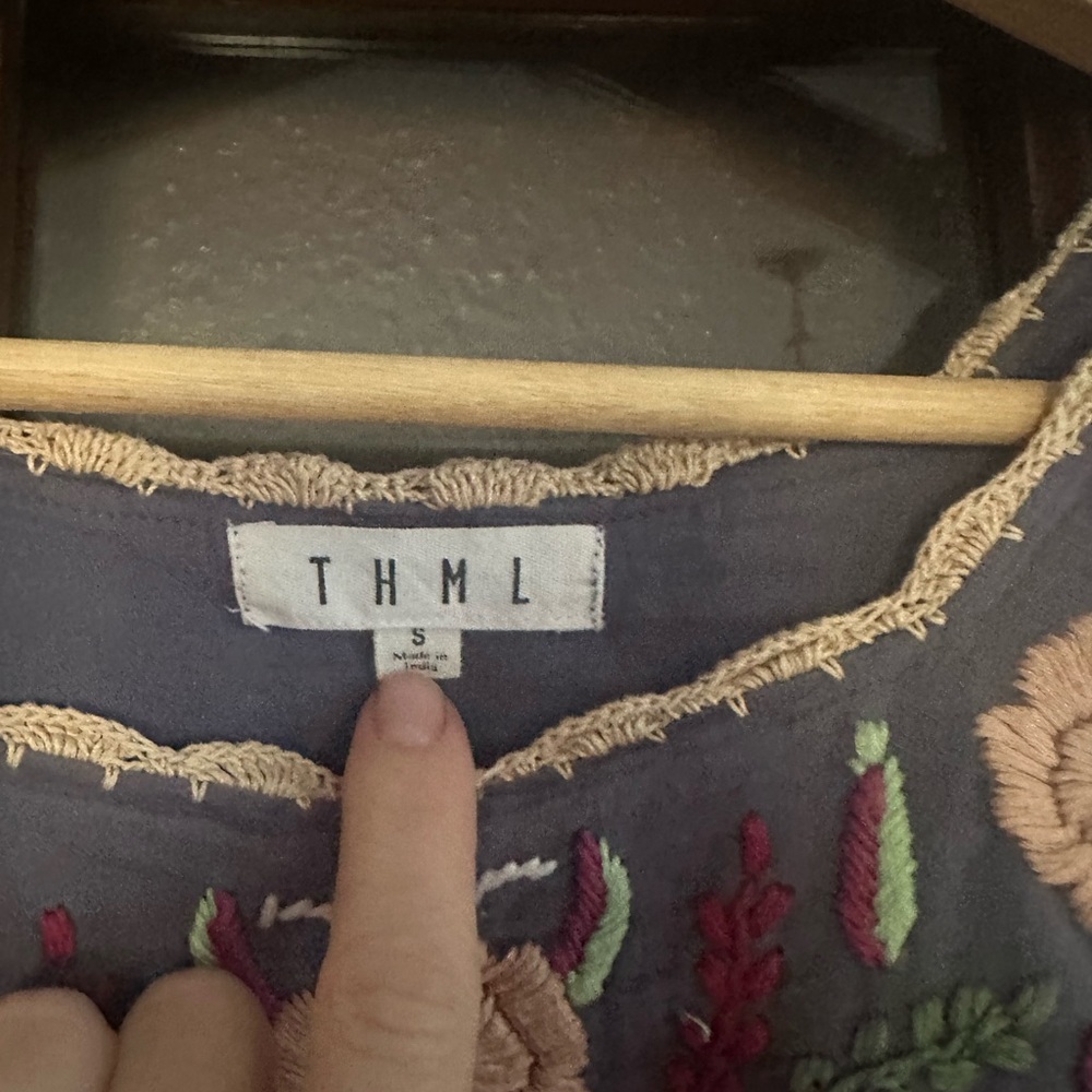 THML Multicolor Embroidered Top - Picture 2 of 6